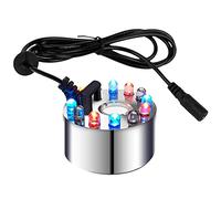 Jojomino Maker, 12 LED Mister Fogger Water Pond Fog Machine Atomizer Humidifier for, Christmas