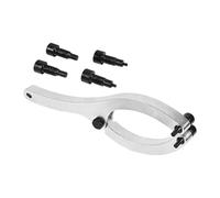 Jojomis Adjustable Gland Nut Wrench Tool for Excavator Hydraulic Cylinder Repair with M4 M8 Pins Oil Seal Replacement