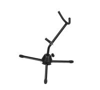 jojomis Saxophone Tripod Stand Holder with Soft Rubber Padding - Foldable Anti-Slip Rack for Alto and Tenor Saxophones