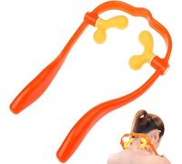 Jojomis Shiatsu Neck Massager Four-Button Adjustable Self-Massage Tool