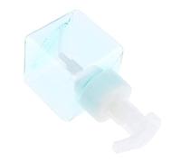 Jojomis Square 8oz/250ml Foaming Soap Dispenser Foam Pump Bottle for DIY Liquid Soap, Shampoo, Facial Cleanser, Body Wash - Clear Blue