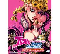 JoJo's Bizarre Adventure Season 1 - 5 + 3 Special + Live Action Movie /w English Subtitle