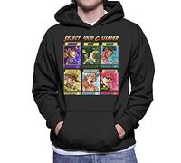 Jojos Bizarre Adventure Select Your Crusader Men's Hooded Sweatshirt Black