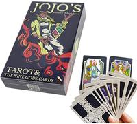 JoJo's Bizarre Adventure, Tarot Cards, 53 Cards, Tarot Tiles, Fate Fortune Tarot Cards, Jojo Jotaro Kujo, Yoshikage Kira, Toho Honsuke Divination Cards, For Beginners, Future Divination Game, Tar
