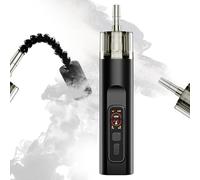 JOJQSMO Portable Fog Machine, 18 W Fast Charging & Safe Heat-resistant Smoke Machine, Rapid Deployment for Outdoor/Photography/Halloween Parties/Improve Special Effects Scenes (Carbon Black)
