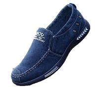 Jojsely56 Especially Size Fashion Manual Woven Leather Boots Larger Size Leather Loafer Shoes Casual Men's Shoes Slip on Leather Shoe for boy Business Black 42
