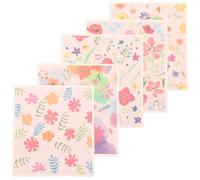 Jokapy 5Pcs Swedish Dishcloths for Kitchen Dish Towels Absorbent and Quick-Drying Dish Cloths Reusable itchen Dish Rags Washable Cellulose Sponge Cloths 7.5 x 6.7inch (5pcs Safflower)