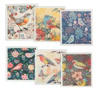 Jokapy 6Pcs Swedish Dishcloths for Kitchen Dish Towels Absorbent and Quick-Drying Dish Cloths Reusable Kitchen Dish Rags Washable Cellulose Sponge Cloths 7.7 x 6.7inch