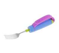 Jokapy Adaptable Utensils with Non Sliding Handle and Adjustable Silicone Strap 360° Rotatable Adaptive Utensils Easy Grip Adaptive Spoon and Fork for Disability Xiangbaoshang Dinner (B, One Size)