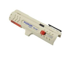 Jokari 30161 Stripper for Thin PVC Insulated Data Communication and Controller Connection Cables - Multi-Coloured