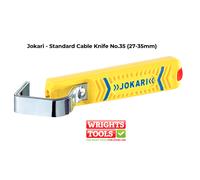 JOKARI No.35 SECURA CABLE KNIFE SHEATH STRIPPER, 27 - 35mm CAPACITY - T10350