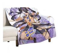JOKBEN Genshin Impact Blanket Cyno Blanket Sumeru Game Anime Blanket S(125cm×100cm) Super Soft Flannel Throw Blanket for Kids & Adults