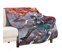 JOKBEN Honkai Star Rail Blanket Danheng Blanket Game Anime Blanket L(200cm×150cm) Super Soft Flannel Throw Blanket for Kids & Adults