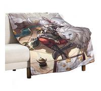 JOKBEN Honkai Star Rail Blanket Jingyuan Blanket Game Anime Blanket M(150cm×125cm) Super Soft Flannel Throw Blanket for Kids & Adults