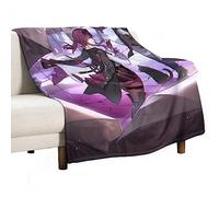 JOKBEN Honkai Star Rail Blanket Kafka Blanket Game Anime Blanket L(200cm×150cm) Super Soft Flannel Throw Blanket for Kids & Adults