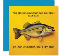 Joke Birthday Card for Men Women - You Cant Tuna fish - Happy Birthday Card for Friend Cousin Brother Nanny, 145mm Bday Greeting Cards