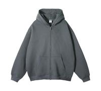 JokeLomple Classic Hoodies for Men - Pullover Hooded Sweatshirts Long Sleeve Zipped Jumper Casual Pullover Comforty Breathable Hoodies Long Sleeve Sweatshirts Daily Work Hoodies Dark Gray