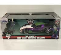 Joker 1969 Chevrolet Corvette Stingray with Figure 1:24 Scale Jada 31199