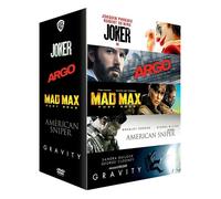 Coffret 5 Films : Joker + Argo + Mad Max : Fury Road + American Sniper + Gravity