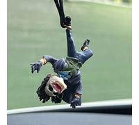 Joker Car Hanging Accessories, Clown Car Mirror Hanging Accessories Cool Ornament Rear View Mirror Guy Gifts Buddy Stuff for Men