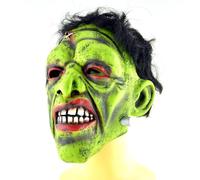 JOKER CLOWN WITCH FRANKENSTEIN HALLOWEEN PARTY SCARY HAIR FACE MASK HORROR LATEX (FRANKENSTEIN 11478)