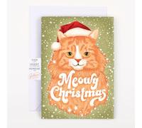 Joker Greeting Endless Meowy Christmas With Glitter - Loops a meowy christmas song over 3 hours!