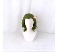 Joker Origin Movie Clown Joker Wig Cosplay Costume Joaquin Phoenix Arthur Fleck Curly Green Heat Resistant Synthetic Hair Wigs C-377