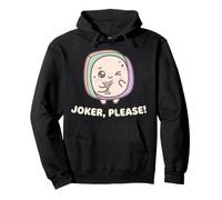 Joker Please Cute Mahjong Tile Game Night Pullover Hoodie