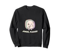 Joker Please Cute Mahjong Tile Game Night Sweatshirt