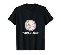 Joker Please Cute Mahjong Tile Game Night T-Shirt