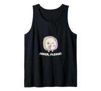 Joker Please Cute Mahjong Tile Game Night Tank Top