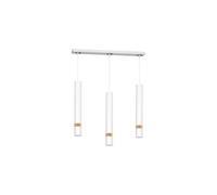 JOKER WHITE/WOOD Pendant Light 3xGU10 MLP6302