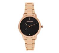 Joker & Witch Midnight Women's Watch, Black & Rose Gold, strap