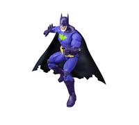 Mattel DC Premier Series 6.5in Jokerized Batman Action Figure | Series 2 Altered Super-Hero, 22 Points of Articulation, Fabric Cape, Weapon Stand & Battle Accessories, JNF59