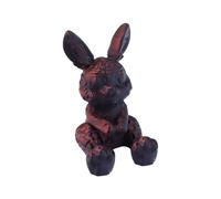 Jokes Carnival Easter 3D Printed Bunny Figurine With Easter Egg Festive Decorative Piece Games 8 Months (E, One Size)