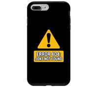 Jokes Funny Warning Signs Caution Error 404 Joke Not Found Case for iPhone 7 Plus/8 Plus