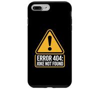 Jokes Funny Warning Signs Caution Error 404 Joke Not Found Case for iPhone 7 Plus/8 Plus