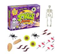 Jokes Toy Package - Hilarious Gag And Prank Tricks - Includes Gag And Joke Accessories | Suitable For April 1st, Halloween, Christmas, School, Office, Travel, Classroom And I