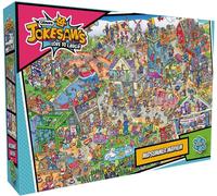 Jokesaws: Midsummer Mayhem 1000 Piece Jigsaw Puzzle | Funny Jigsaw Puzzle | Sus