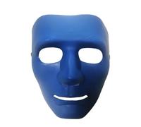 jokeshop Hard Plastic Face Mask Halloween Party Scary Full Face Man Dance Masquerade Cosplay Party Thick Plastic Durable Masks