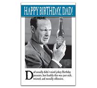 Jokey Greetings Cards, Dad Birthday Card, Funny Birthday Card for Dad, Birthday Card Dad