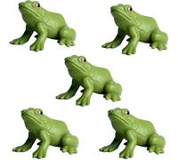 JOKFEICE Animal Figures 5pcs Realistic Frog Action Model Science Project, Learning Educational Toys, Birthday Gift, Cake Topper for Kids