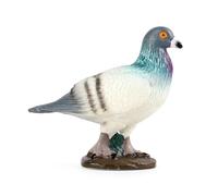 JOKFEICE Birds Figurines, Realistic Pigeon, Fairy Garden Accessories, Learning Educational Toys for Christmas Birthday Cake Topper Gift for Kids Toddler