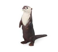 JOKFEICE Ocean Sea Animal Toys, Realistic Otter Fairy Garden Accessories, Learning Educational Toys for Christmas Birthday Cake Topper Gift for Kids