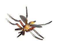 JOKFEICE Realistic Animal Figures Mosquito Figurines Insect Toy, Science Project, Cake Topper, Early Educational Toys Birthday for Toddlers Kids Age 3 4 5(Yellow)