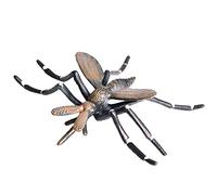 JOKFEICE Realistic Animal Figures Mosquito Figurines Insect Toy, Science Project, Cake Topper, Early Educational Toys Birthday for Toddlers Kids Age 3 4 5(Black)