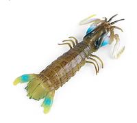 JOKFEICE Realistic Sea Animal Figures - Plastic Mantis Shrimp Fairy Garden Accessories, Educational Animal Play Figures for Christmas Birthday Cake Topper Decor