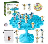 JOKILY Balance Game Board Games, Frog Balance Counting Toy Scale, Astronaut Balance Board Game, Counting and Calculating Educational Toy, Children's Toy Gift for Boys Girls Birthday from 3 Years (B)
