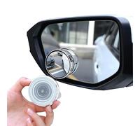 Jokinsyber Round 360° Rotate Sway Adjustable HD GlassWing Mirror2 Pce Blind Spot Mirrors, Rearview BlindSpot watertight blind spot mirrorsMirrors for Universal Cars