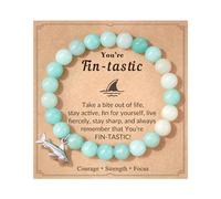 Jokkoi Inspiring Shark Bracelet Gifts for Women, One Size, Metal, no gemstone
